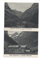 2-Bild-AK KANDERSTEG Hôtel Gasterntal