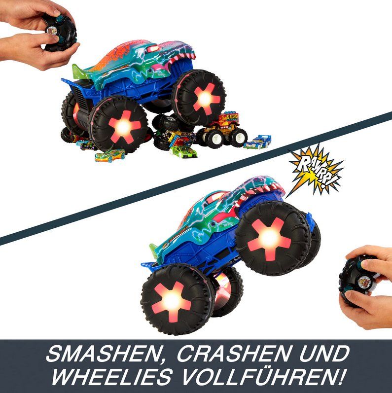 Hot Wheels Giocattoli: Hot Wheels Mega-Wrex Ferngesteuertes Action-Auto – Nuovo e nell'imballaggio originale da Oensingen venduto da Liquidations-Shop 3