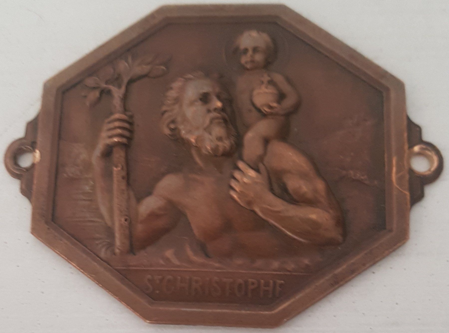 Medaillen: Plakette / Medaille ST CHRISTOPHE – Gebraucht aus Neuchâtel von Blondy_73