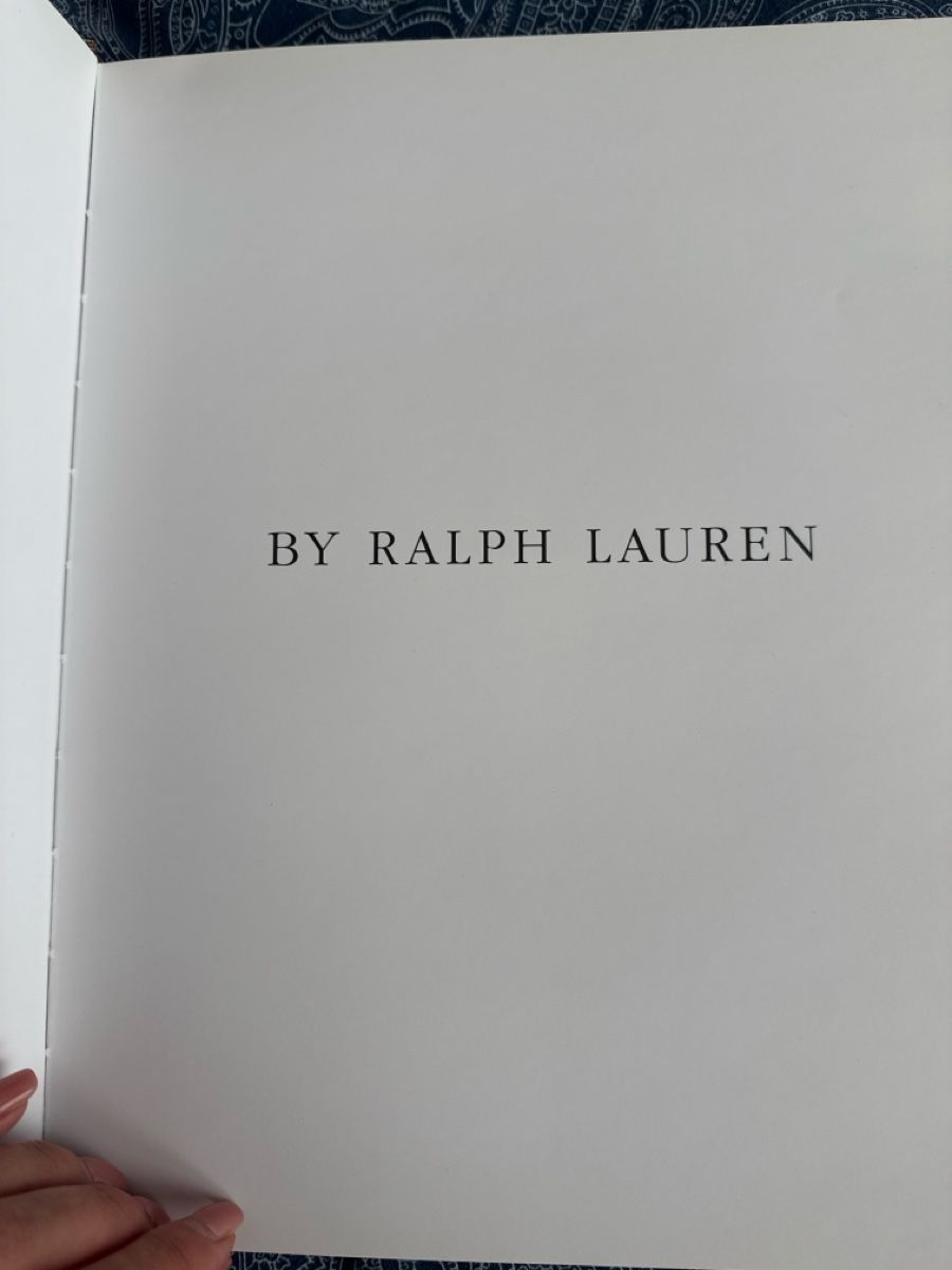 Bücher: Buch Ralph Lauren, history, mode, bibliography. Perfect zust – Neu (gemäss Beschreibung) aus Winkel von Olirickli05 5