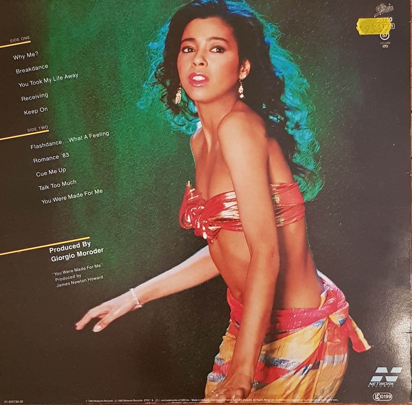 Dischi in vinile: Irene Cara - What A Feelin' - LP Vinyl Platte – Usato da Schöftland venduto da dahonich 1