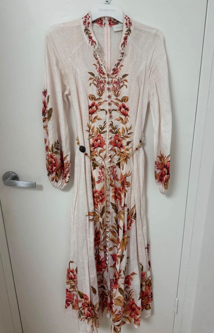 Zimmermann Vestiti: Zimmermann Floral Midi Dress – Usato da St.Josefen venduto da lop_lh8d 3