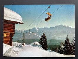 Engadin? Lenzerheide? Ski 1958