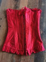 Corsage rot Vollbrust *NEU* S  - L fetisch sexy Reizwäsche