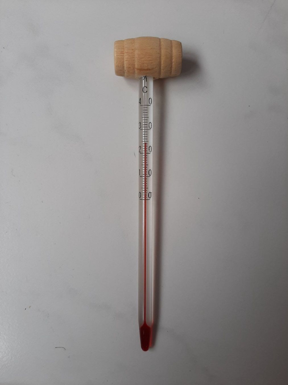 Sonstiges für Haushalt & Wohnen: Wein-Thermometer in schöner Holzbox – Neu (gemäss Beschreibung) aus Nottwil von Janny77 2