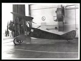 Archiv-Fotografie Flugzeug Rumpler C IV,