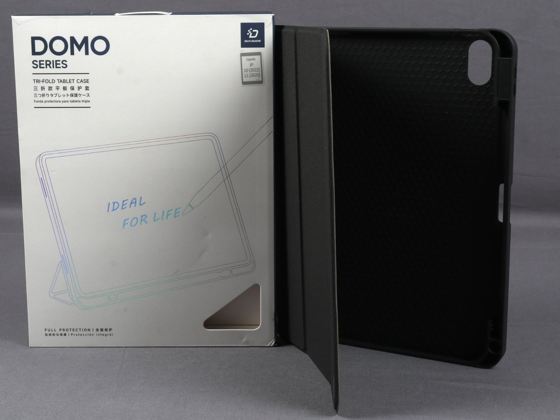 Coques & Sacs: DOMOSERIES Tri-fold tablet case – Neuf (Voir description) à Steinen par Restwert_Steinen
