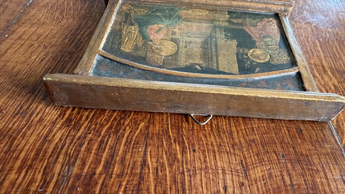 Foto & Immagini: Kleines Andachtsbild Holz im Renaissance Stil – Usato da Riedholz venduto da Frettchen63 5