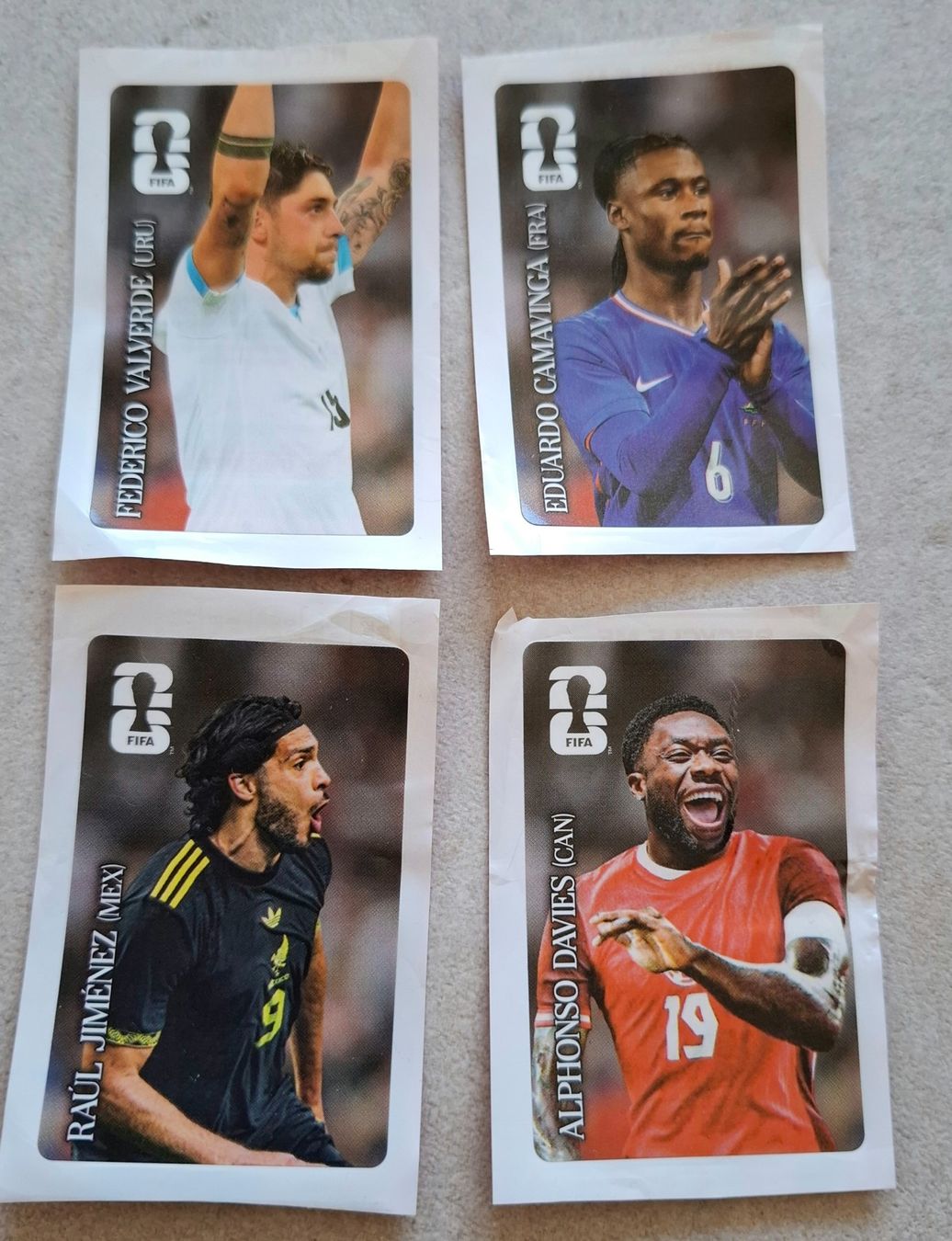 Panini Carte collezionabili: 4x WM 2026 Coca Cola Paninibiler . – Usato da Rotkreuz venduto da keerthdi 1