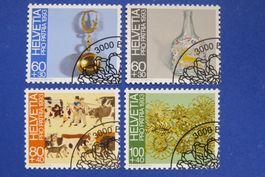 Serie Pro Patria 1993 -  off.Ersttag-Eckstempel BERN 1