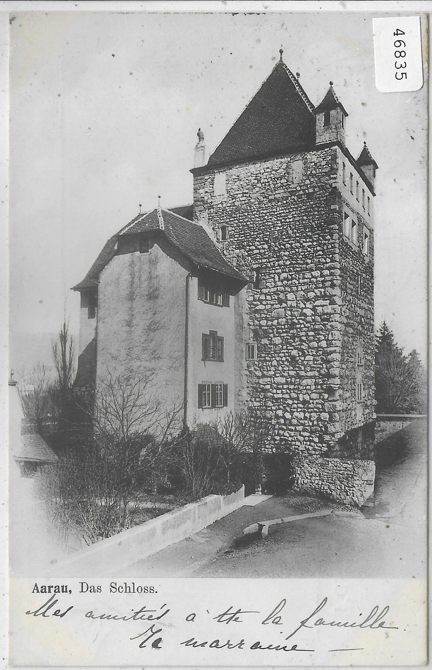 Cartoline postali: Aarau - Das Schloss – Usato da Ettingen venduto da Kartenplanet
