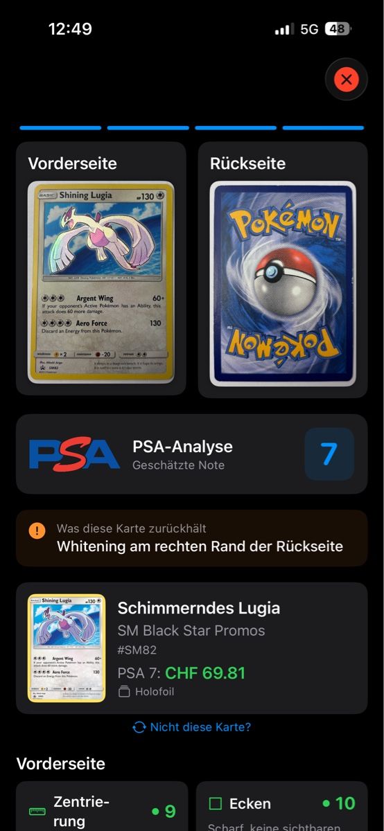 Pokémon Carte collezionabili: Shining Lugia(ENG) sun&moon – Usato da Zollikon venduto da Solberner 2