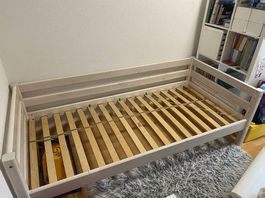 Flexa Bett 90x200, mit Rost (wenn gewünscht mit Matraze)