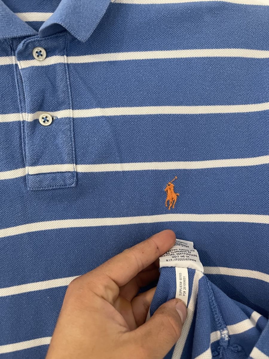 Ralph Lauren Polo-Shirts: Polo Ralph Lauren Gestreift, Hellblau/Weiss, Gr. L – Gebraucht aus Wetzikon ZH von Jan_wojt 6