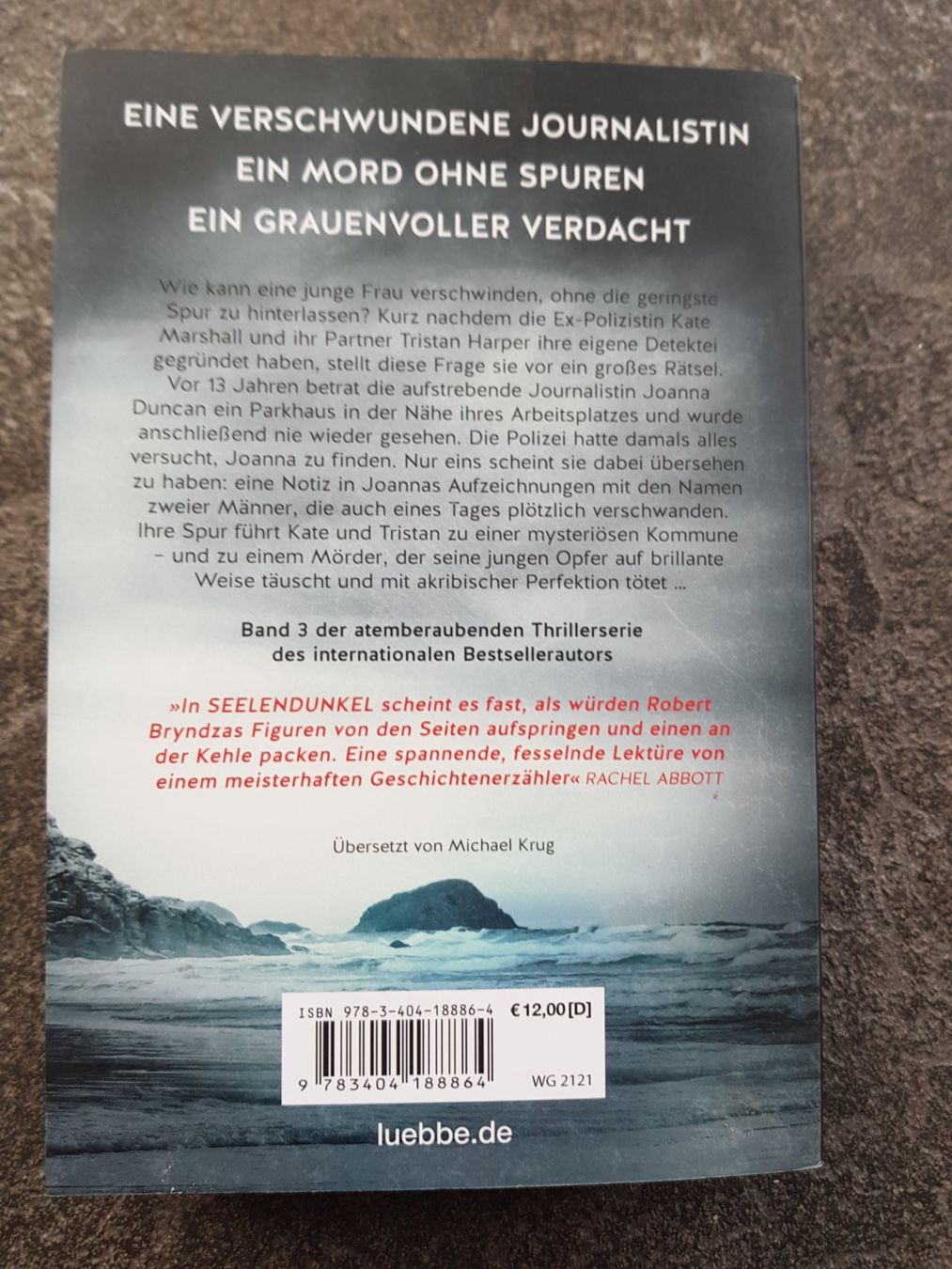 Libri: SEELENDUNKEL / Robert BRYNDZA / Thriller – Usato da Dietikon venduto da marconi07 1