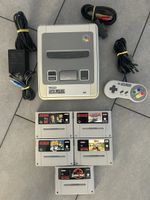 Nintendo Snes Konsole mit 5 Top spiele