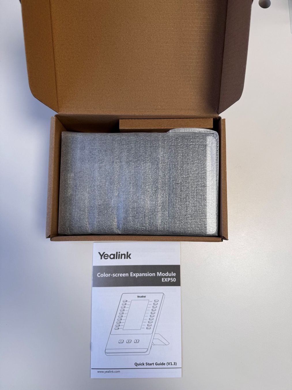 Yealink Telefoni: Color-screen expansion Module EXP50 – Nuovo e nell'imballaggio originale da Marin venduto da ActiveFood 1