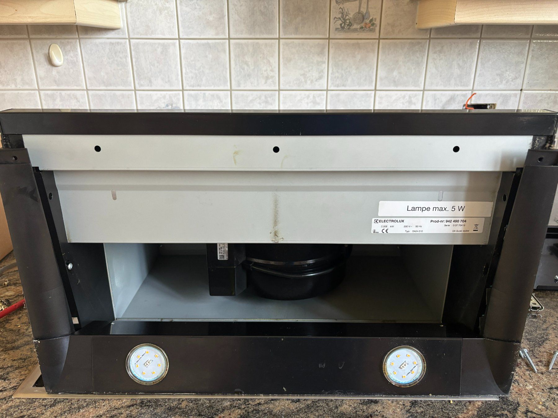 Electrolux Dampfabzug: Dunstabzughaube (Dampfabzug) DAGL55 – Gebraucht aus Gurbrü von tuareg03 1
