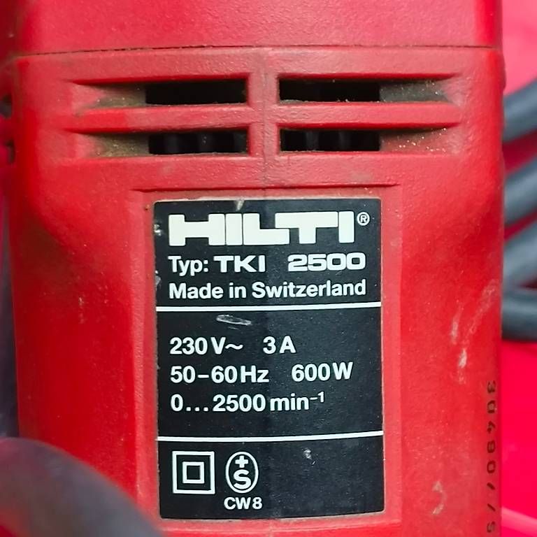 Tutte le macchine: Hilti Trockenbauschrauber TKD 5000 – Usato da Pratteln venduto da mattia51 2