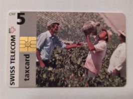 Taxcard PTT Swiss Telecom 5.-
