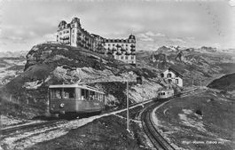 Arth (SZ) - Rigi Kulm (1800 m) mit Rigibahn und Hotel
