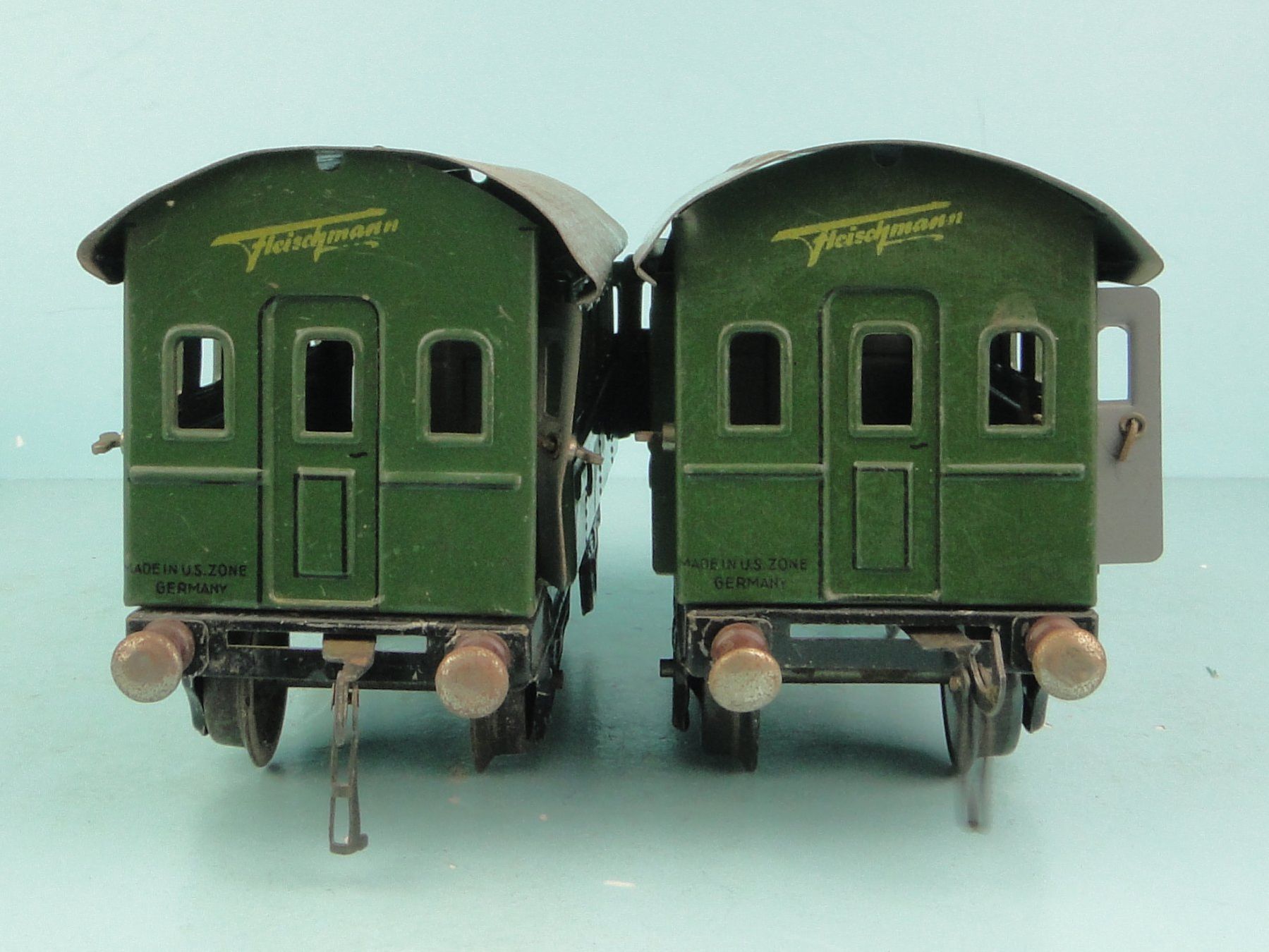 Fleischmann Trains électriques: Fleischmann Spur 0, 2 X Wagen, Blech – D'occasion à Bülach par cann11 4