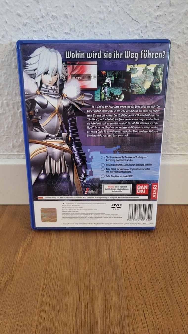 Sony Spiele: PS2 - .hack Part 3 Outbreak – Gebraucht aus Münsingen von DigitaleSpielecke 1
