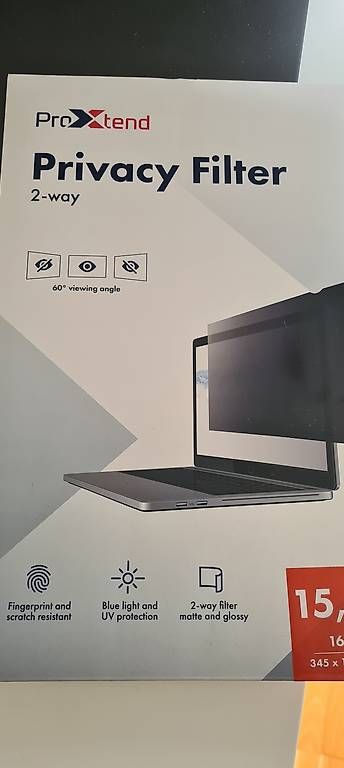 Monitor: Privacy Filter 2-way Proxtend 15,6" / 15.6 Zoll  – Usato da Zürich venduto da JennH 1