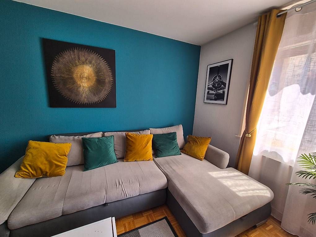 Conforama Divani: canapé lit d'angle bonne état gratuit – Usato da Vevey venduto da robi-78 3