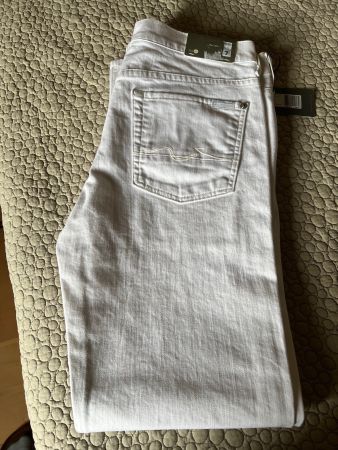 7 for all mankind Jeans weiss  - Neu