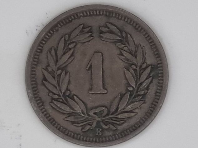 Tutti le monete: 1 rappen 1912 (VZ) – Nuovo (secondo la descrizione) da Bure venduto da chap981 1