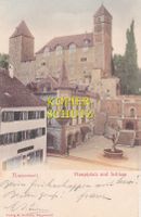 Rapperswil - Hauptplatz und Schloss /as