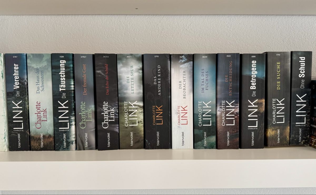 Bücher: Kriminalroman-Sammlung von Charlotte Link – Gebraucht aus Balterswil von elaimh