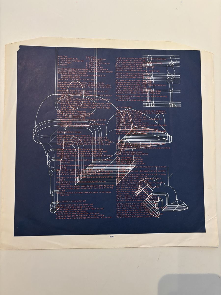 Dischi in vinile: Black Sabbath - Technical Ecstasy Heavy Metal LP 1976 – Usato da Egg b. Zürich venduto da superman1975 2