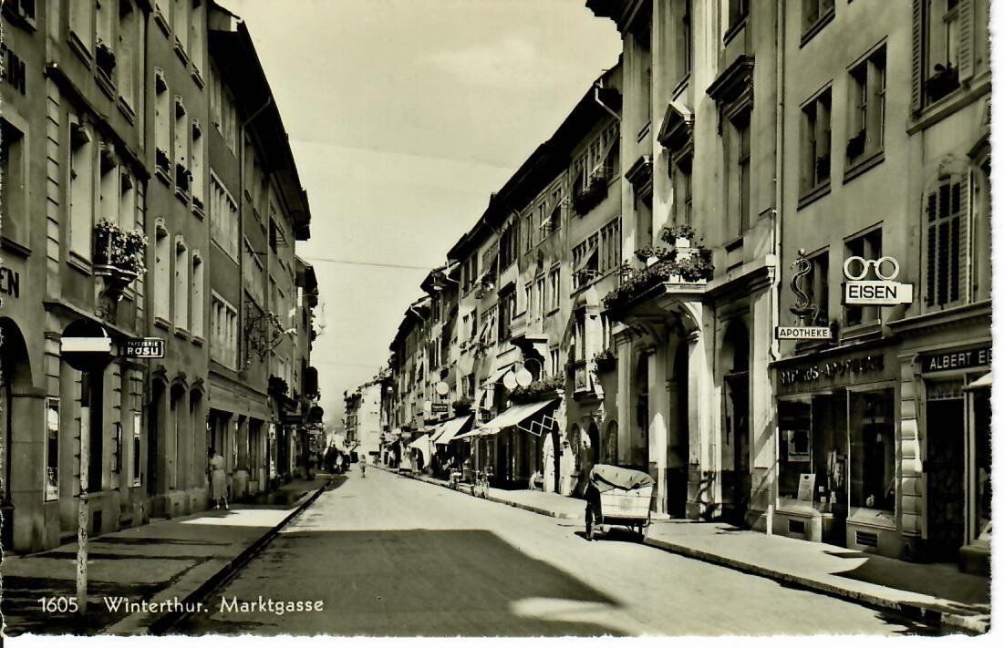 Cartes postales: Winterthur Marktgasse – D'occasion à Hochdorf par Ziegel-16