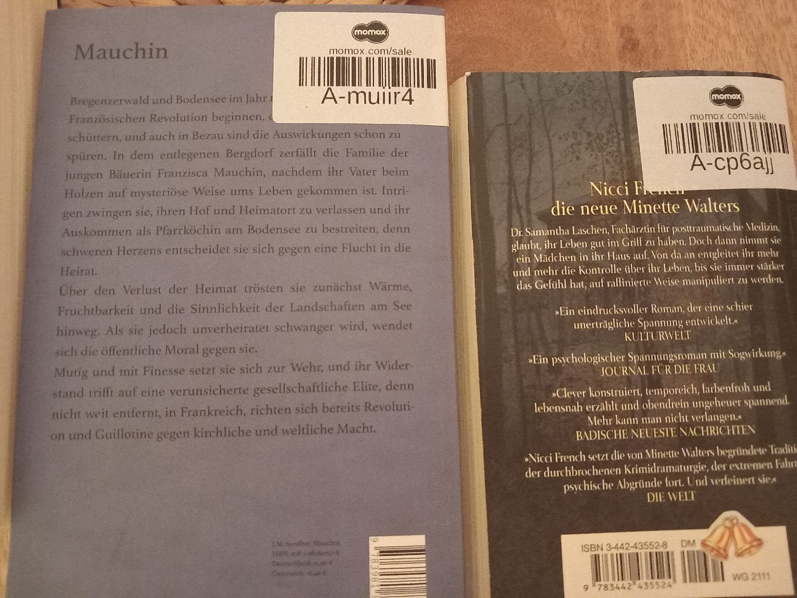 Livres: Bücherpaket 4x Roman – D'occasion à Wanzwil par lonelybeachhouse 1