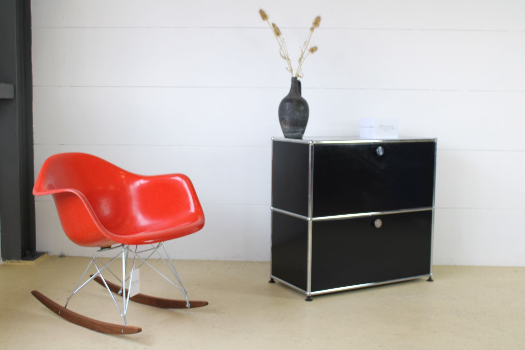 USM Cassettiere: USM Sideboard in Schwarz, Umbau möglich – Usato da Meinisberg venduto da atelier_TILIJA 1