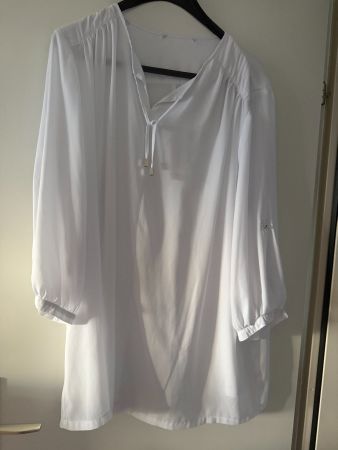 weisse Bluse XXL