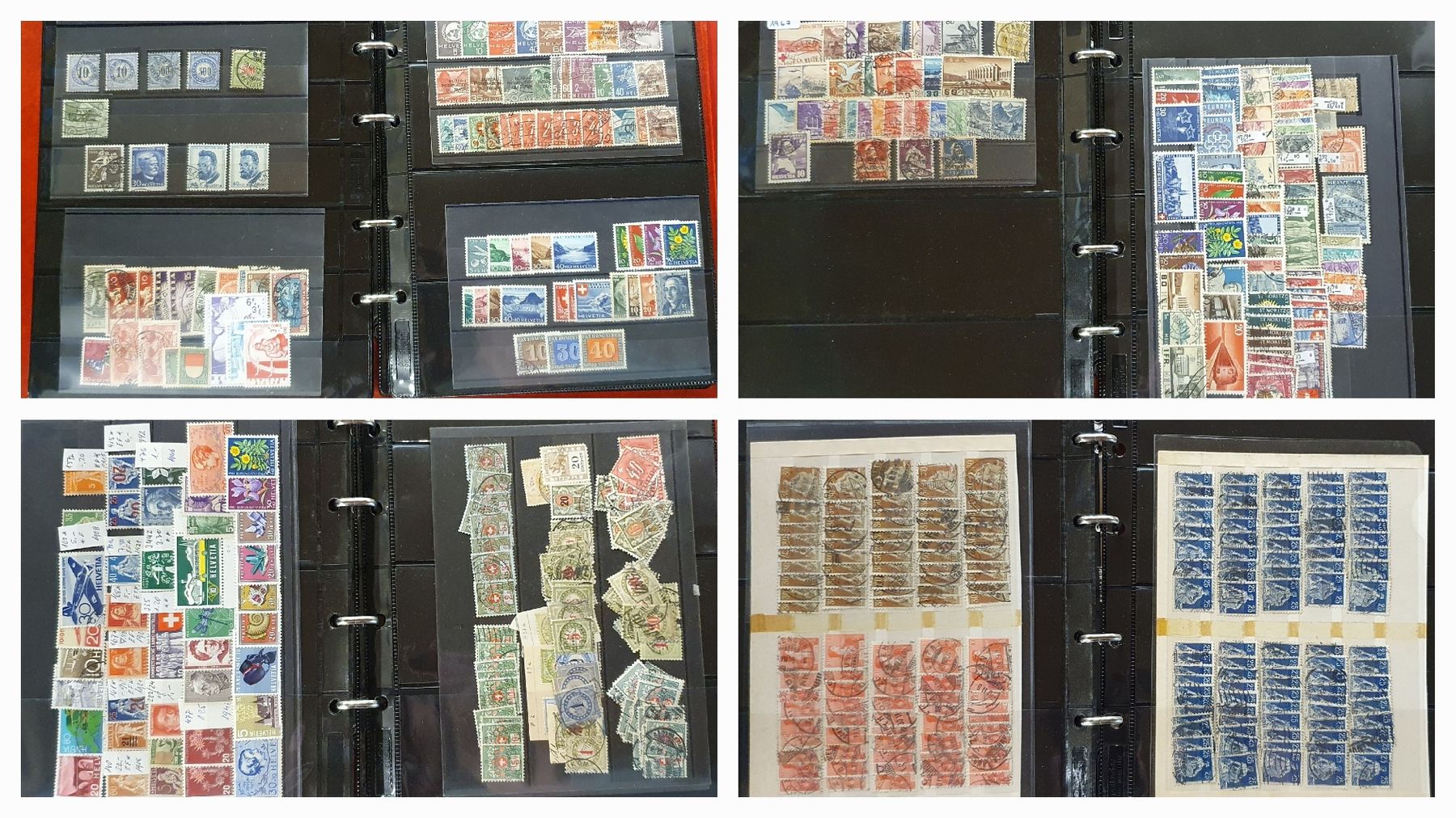 Tous les timbres: Restlot Schweiz ab Strubel – D'occasion à Kreuzlingen par Rschweiz1 2
