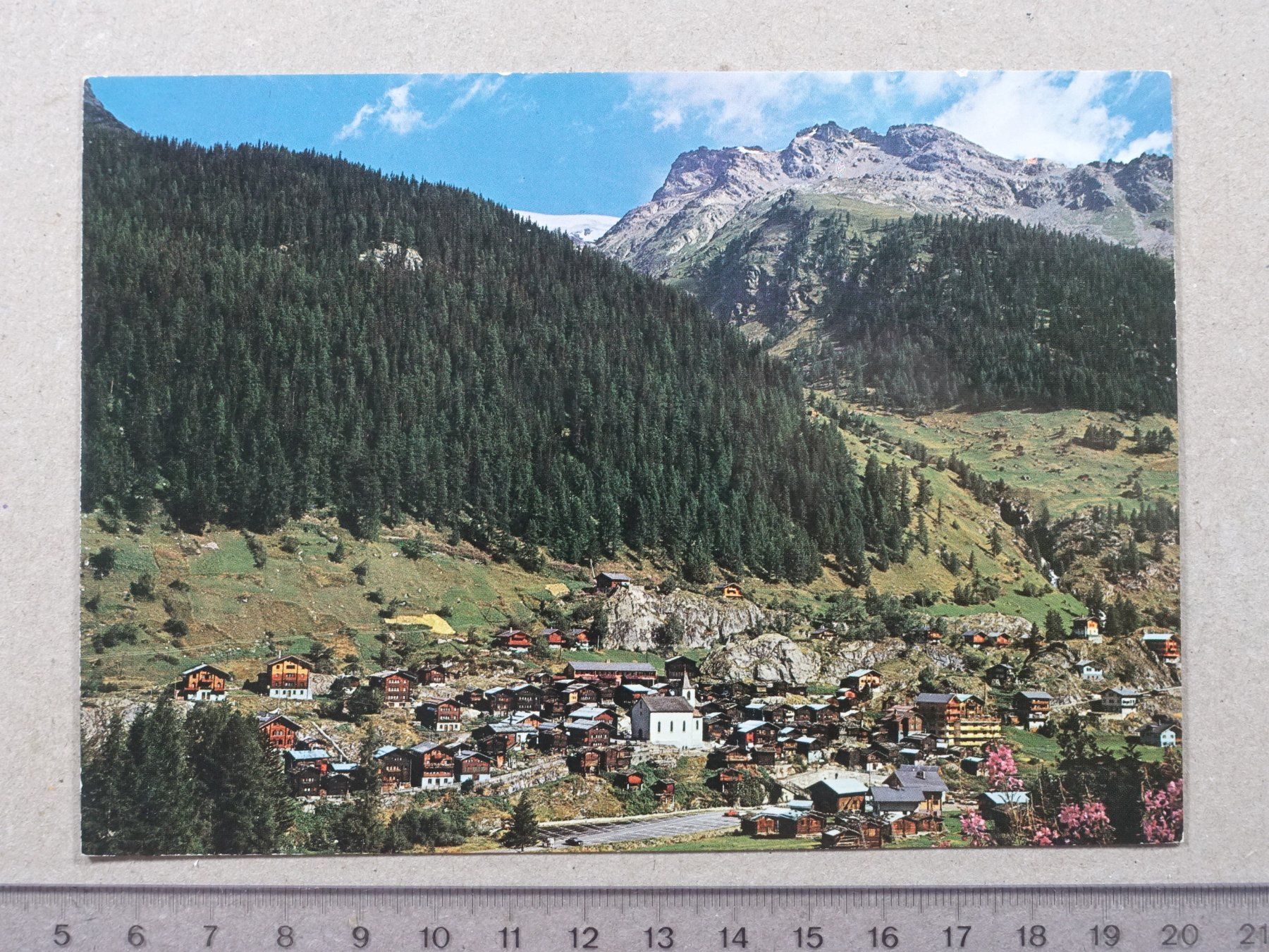 Cartoline postali: Blatten, Lötschental – Usato da Lenzburg venduto da fh1