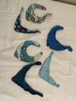 Set von 6 Baby Halstüchern mit Druckknopf gebraucht