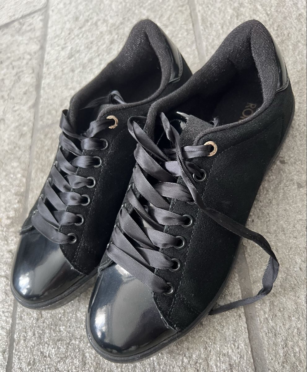 Damenschuhe: ROMEO GIGLI  Samt Lack Grösse 36 – Gebraucht aus chur von Ika11
