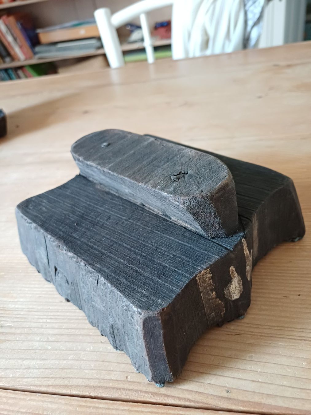 Timbri: Blockdruck Stempel Holzstempel handgeschnitzt – Usato da Elgg venduto da Flurinal 3