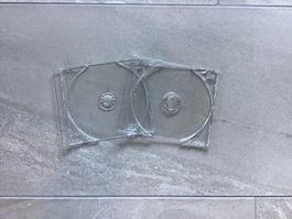 Einleger in CD Hülle 2-er Set transparent