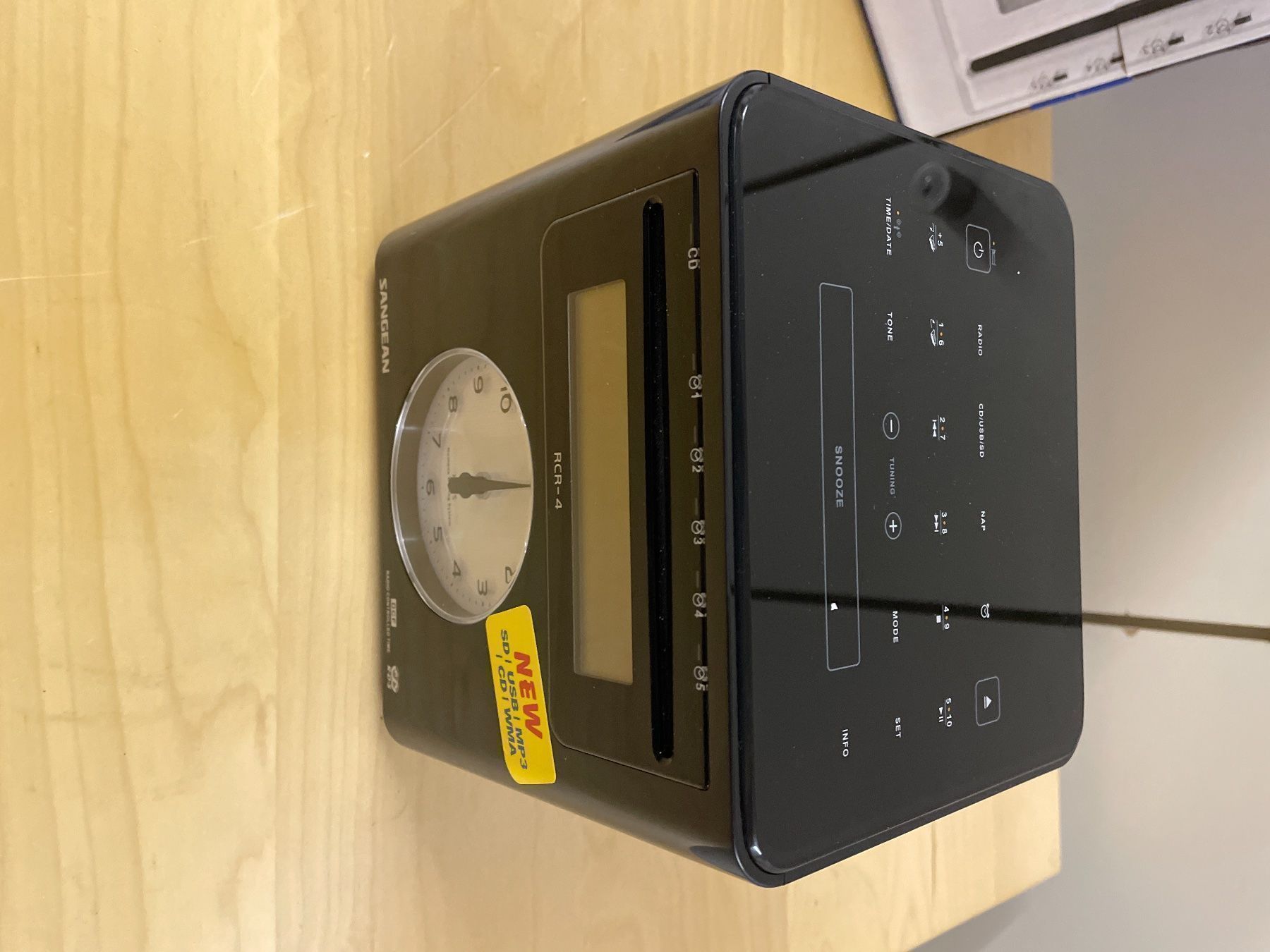 Sveglie: Sangean RCR 4 Radiowecker CD – Nuovo e nell'imballaggio originale da Dagmersellen venduto da vonTV 3