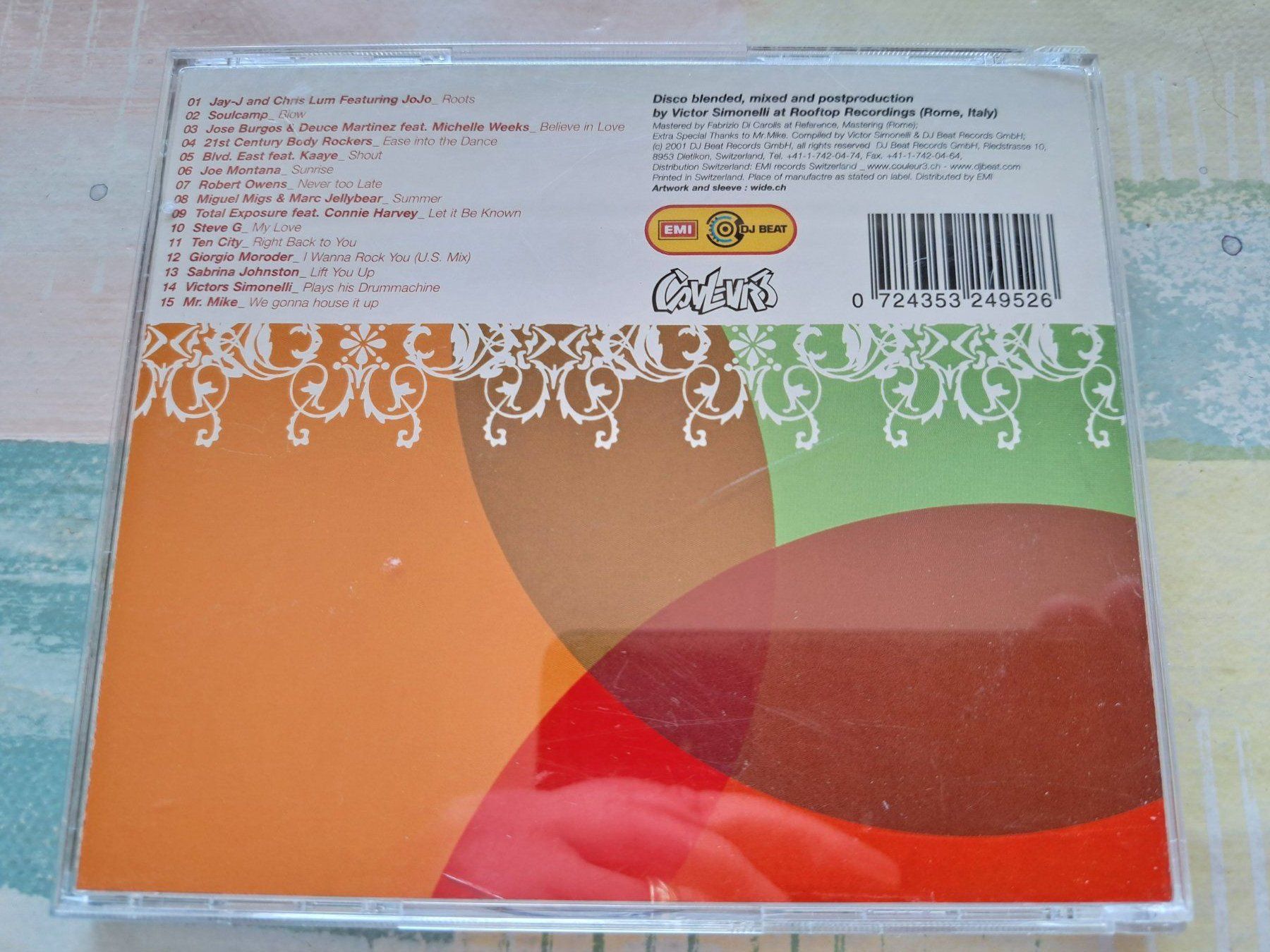 CDs: Cd Couleur 3 groovelift 3 mixed Victor Simonelli  – Gebraucht aus Pully von bro_n52j 1