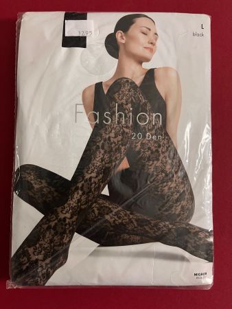 Strumpfhose Fashion Migros, Grösse L  (Allovermuster)