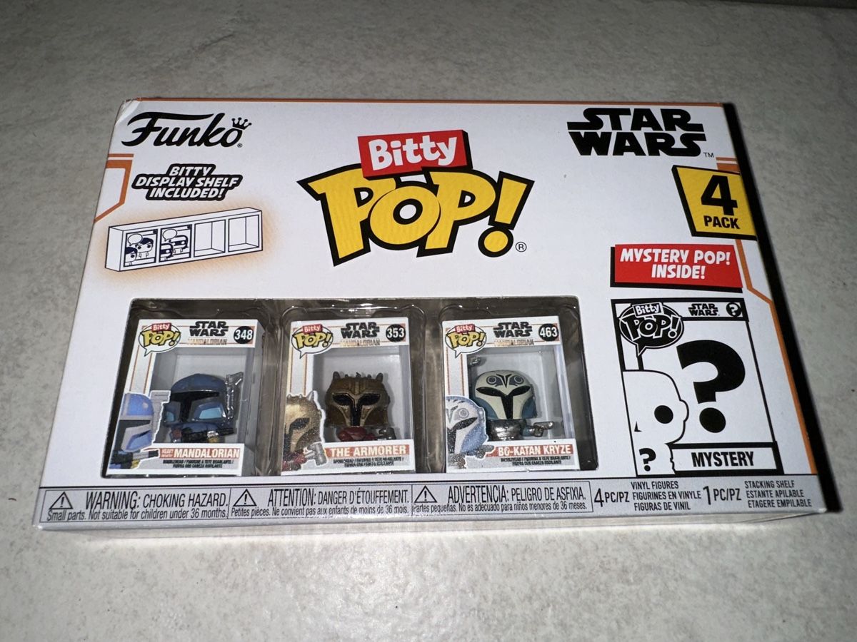 Funko Figuren: Funko Bitty Pop Star Wars 4x4er Pack neu OVP – Neu und originalverpackt aus Zofingen von Psch2 4