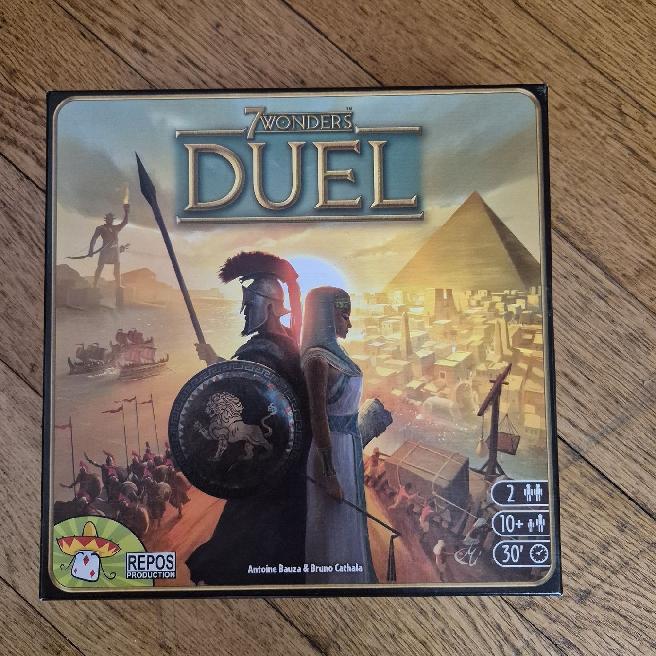 Spiele: Seven Wonders Duel – Gebraucht aus Bern von Lillilatigresse