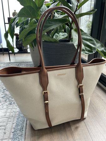 Grand cabas Michael Kors beige & camel–neuf, jamais utilisé